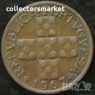 20 центаво 1967, Португалия, снимка 2 - Нумизматика и бонистика - 32812709