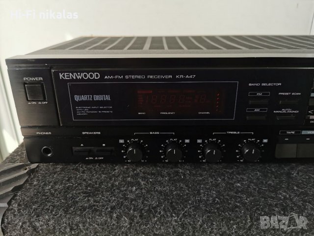 Ресийвър стерео усилвател  KENWOOD KR-A47, снимка 2 - Ресийвъри, усилватели, смесителни пултове - 39919488