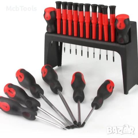 Комплект отвертки 18 части Mar-Pol, снимка 3 - Отвертки - 50933380