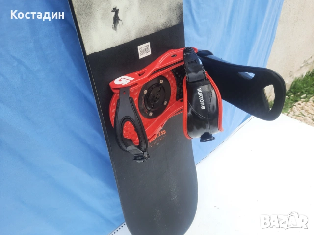 Сноуборд BURTON PROCESS EXPERIENCE  157см.с автомати , снимка 7 - Зимни спортове - 53066962