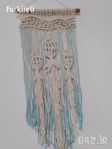 Макраме с рибки , снимка 8 - Декорация за дома - 39460200