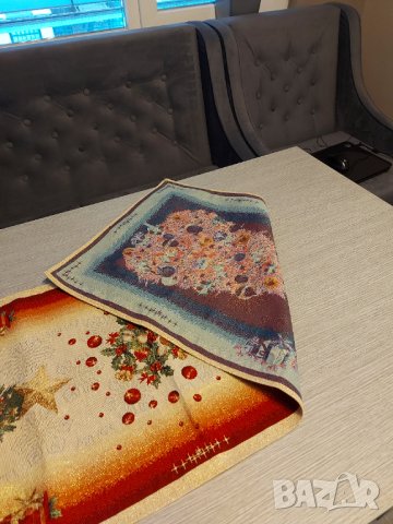 КОЛЕДА квадратна покривка, снимка 7 - Покривки за маси - 43208155