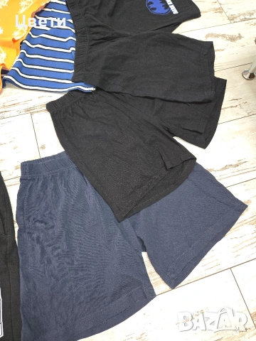 Лот къси панталонки и тениски с къс ръкав, снимка 3 - Детски тениски и потници - 53418437