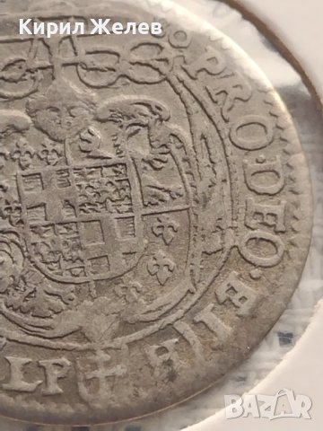 Сребърна монета 6 кройцера 1680г. Епископ Фридрих Силезия 28464, снимка 10 - Нумизматика и бонистика - 43000842