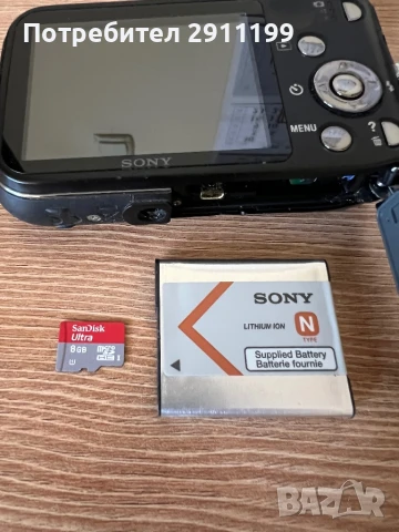 Водоустойчив фотоапарат Sony 16,1Mp, снимка 9 - Фотоапарати - 50709639