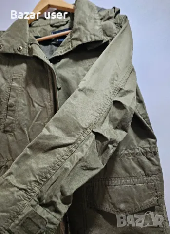 Дамска зелена парка, снимка 12 - Якета - 48354897