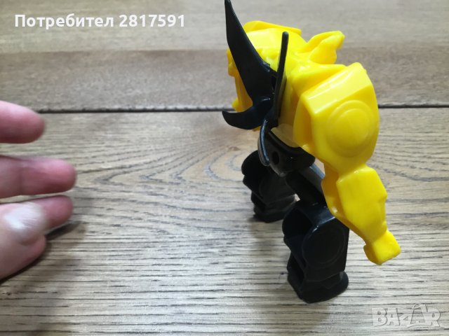 Трансформър Happy Meal Transformers RID Bumblebee 3.75" Toy Action Figure 2015 McDonalds, снимка 3 - Фигурки - 43171693