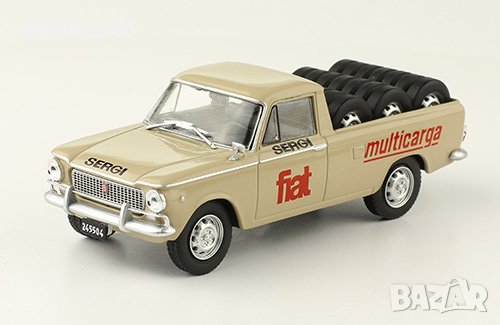 FIAT 1500 MULTICARGA SERGI AUTOMOBILE - мащаб 1:43 на DеАгостини модела е нов в блистер, снимка 1