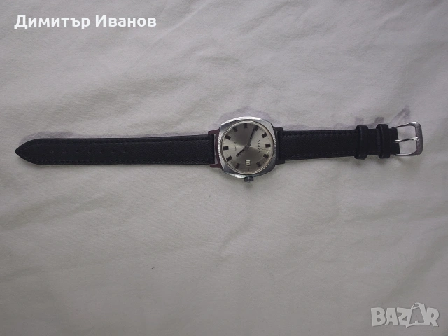 Слава с дата - съветски механичен часовник, с ръчно навиване. , снимка 3 - Мъжки - 53445543