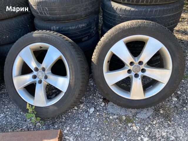 Лети джанти 17 цола 5х100 SUBARU, снимка 2 - Гуми и джанти - 47347368