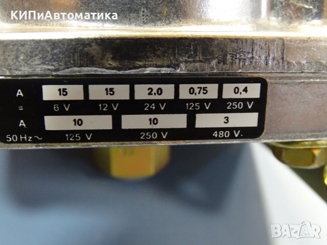 пресостат DELAVAL TURBINE D2T-M80 Pressure Switch 0.04-5.5Bar G1/4, снимка 8 - Резервни части за машини - 37660963