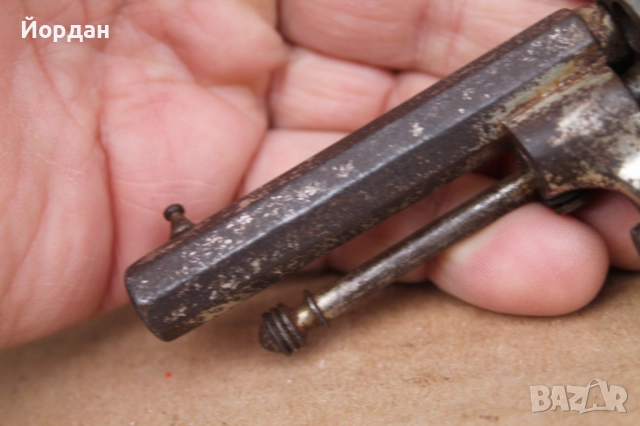 Белгийски револвер ''Лефоше''  с надпис ''USA'', снимка 8 - Други ценни предмети - 52755167