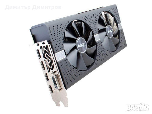Sapphire Nitro + RX 580 8Gb за игри, снимка 3 - Видеокарти - 52838803