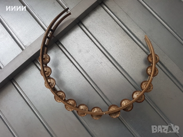 Музикален инструмент дайре, снимка 2 - Антикварни и старинни предмети - 52583385