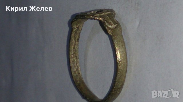 Старинен пръстен над стогодишен сачан - 73261, снимка 3 - Пръстени - 29012142