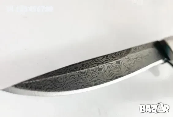 Сгъваем нож M390 - 78х194 (4) - острие"дамаск", снимка 3 - Ножове - 50676914