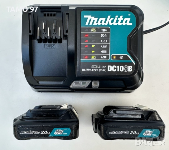 Makita DF333D - Акумулаторен винтоверт 2x12V 2.0Ah, снимка 7 - Винтоверти - 51704451
