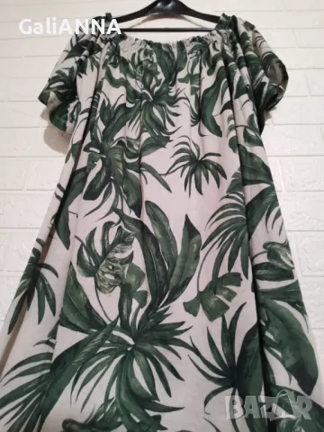 СТРАХОТНА ТУНИКА/РОКЛЯ НМ ЕФЕКТЕН ДЕСЕН 3XL-4XL, снимка 4 - Туники - 50338887