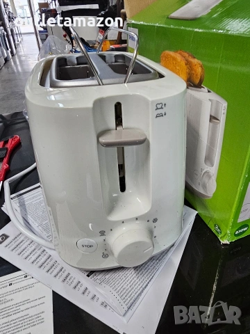 Тостер PHILIPS DAILY COLLECTION HD2581/00 900 W, БЯЛ, снимка 7 - Тостери - 53261581