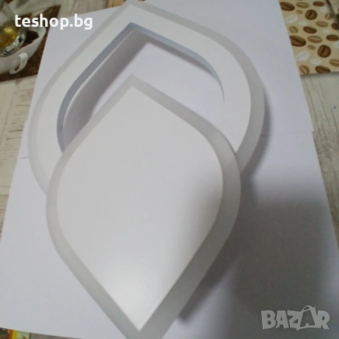 Led лампа за стенен монтаж 20W/230V 6500K бяла, снимка 3 - Лампи за стена - 53236834