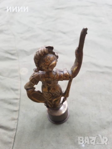 Бронзова пластика статуетка Марс, снимка 2 - Антикварни и старинни предмети - 53396308