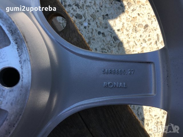  18" джанти 5х112 Мерцедес Е Класа Mercedes W213 Ауди А6 RONAL R56 ТОП , снимка 11 - Гуми и джанти - 28503578