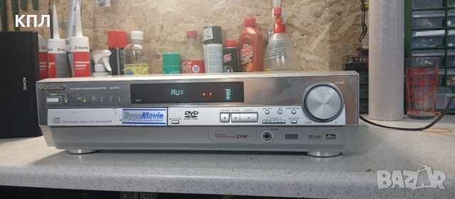 ДВД с усилвател Panasonic , снимка 4 - Ресийвъри, усилватели, смесителни пултове - 51652602