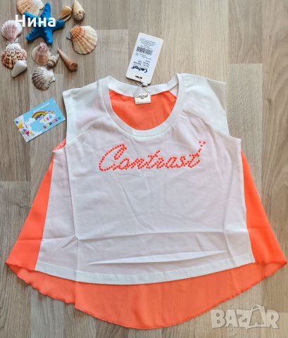 Туника- потник от Contrast , снимка 3 - Детски тениски и потници - 28803100
