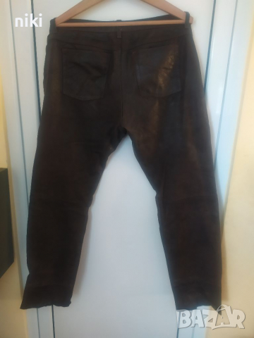 Кожени мото панталон , снимка 2 - Панталони - 36536294