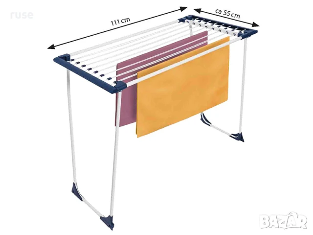 НОВ! Разтегателен сушилник Casa Si Easy Flex 10-20 м, снимка 5 - Сушилници - 50594282