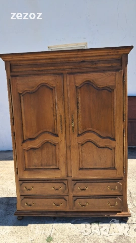 Гардероб ретро масив, снимка 2 - Гардероби - 53228152