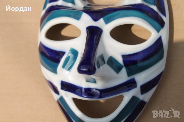 Испански порцеланова маска , снимка 3 - Антикварни и старинни предмети - 43958660