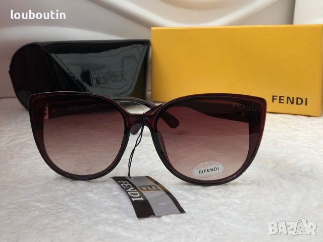 Fendi 2022 дамски слънчеви очила тип котка с лого, снимка 5 - Слънчеви и диоптрични очила - 37110238