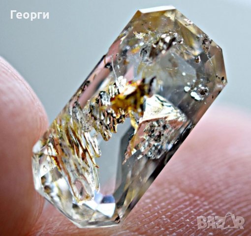 Уникален ултра рядък  петролен кварц диамант, снимка 5 - Други - 38870392