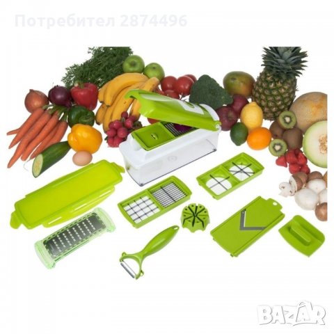 0728 Революционно кухненско ренде - Nicer Dicer Plus, снимка 2 - Аксесоари за кухня - 34585683