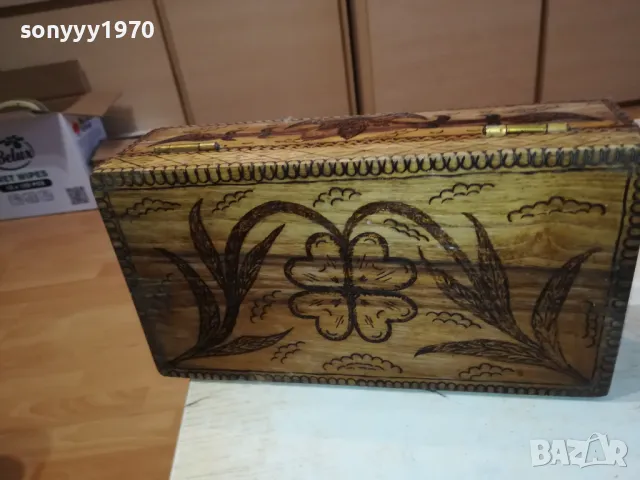 ДЪРВЕНА КУТИЯ ЗА КОЛЕКЦИЯ 1703251535, снимка 12 - Колекции - 49529805