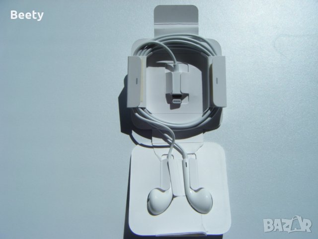 Apple EarPods с Lightning connector, снимка 2 - Слушалки, hands-free - 32928086