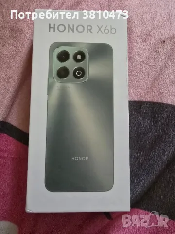 продавам нов HONOR X6b 128GB RАM4GB 
