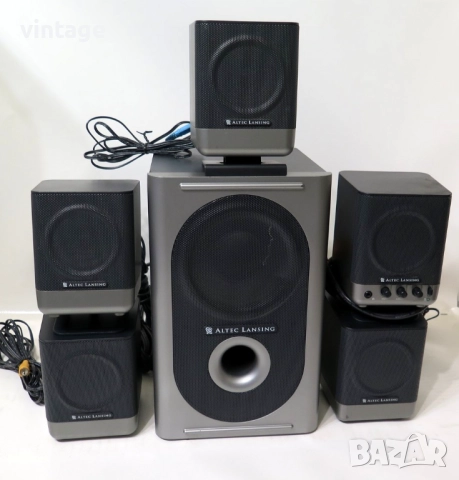 Altec Lansing 251  5.1 Channel Computer Speakers, снимка 3 - Аудиосистеми - 52821579