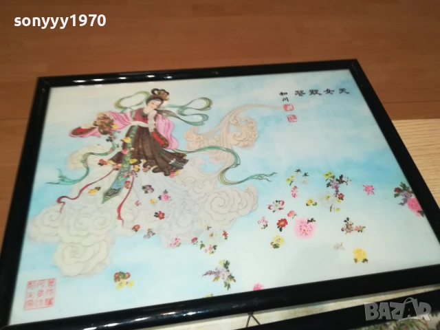 JAPAN X3-ЯПОНСКИ МОТИВИ-КАРТИНИ РАМКИ СТЪКЛО 0110251830, снимка 12 - Антикварни и старинни предмети - 51911155