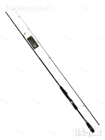 Универсален спининг комплект, карбонова въдица 2.40м, макара 10л и плетено влакно, снимка 2 - Въдици - 50329444