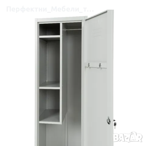 ПРОМО!Метален шкаф-гардероб за чистачки,за хигиенистки,за училища и детски градини,за заводи/фитнес, снимка 4 - Обзавеждане за заведение - 47403088