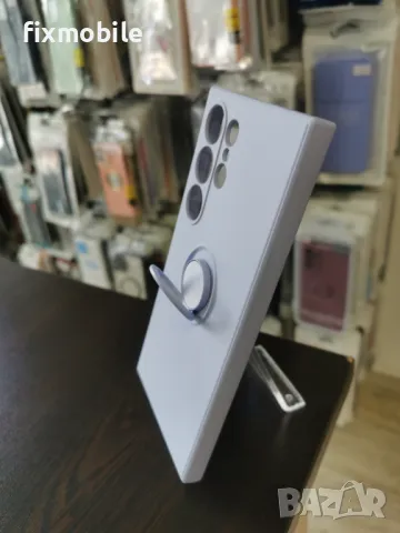 Samsung Galaxy S24 Ultra Силиконов гръб/кейс Ring, снимка 2 - Калъфи, кейсове - 47373225