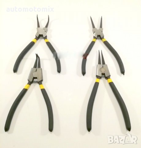 ЗЕГЕР КЛЕЩИ 4БР. КОМПЛЕКТ - 672556, снимка 2 - Аксесоари и консумативи - 34612456