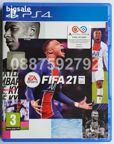 Перфектен диск играта FIFA 21 PS4 Playstation 4 ФИФА 2021 Плейстейшън, снимка 1