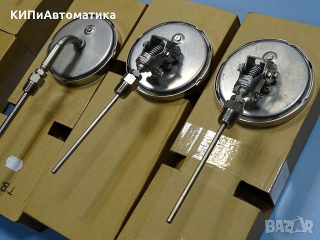 биметален термометър NUOVA FIMA Ø130 mm G 1/2 KL 1 -50/+300°C, снимка 12 - Резервни части за машини - 35059991