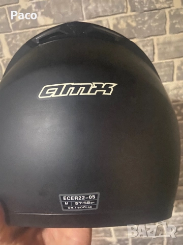 Каска за мотор AMX, снимка 5 - Аксесоари и консумативи - 52319487