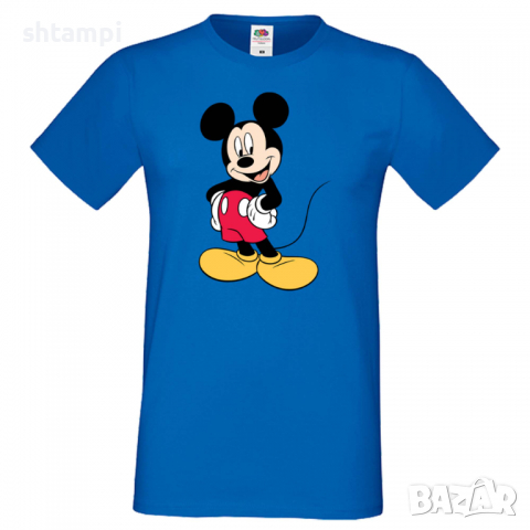 Мъжка тениска Mickey Mouse 8 Подарък,Изненада,Рожден ден, снимка 2 - Тениски - 36576516