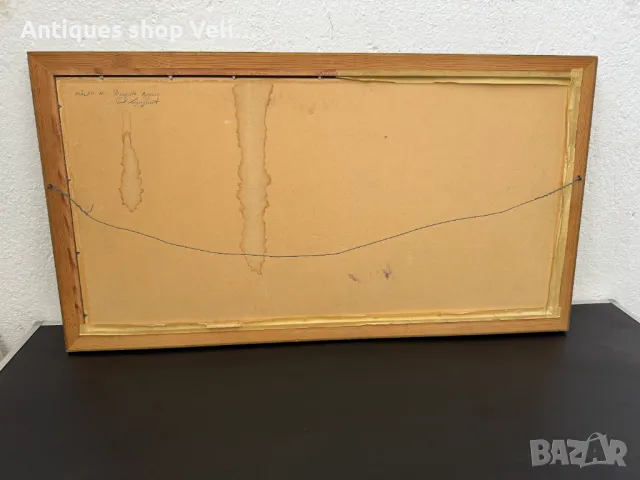 Рисувана картина-икона "Тайната Вечеря" №6948, снимка 4 - Антикварни и старинни предмети - 50402877