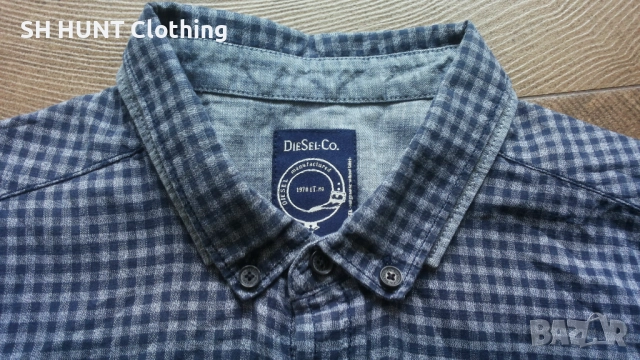 DIESEL Regular Fit Shirt Размер M мъжка риза 16-63, снимка 8 - Ризи - 52204977